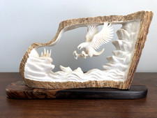 Hand carved moose for sale  Charleston