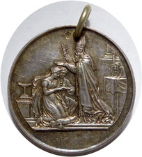Médaille mariage argent d'occasion  Provins