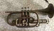 Cornet plaqué argent d'occasion  Chaville