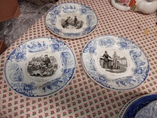 Lot assiettes sarreguemines d'occasion  Saâcy-sur-Marne