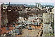 Usado, Cartão postal antigo vintage New York NY Waterford Mohawk Hudson River Barge Locks comprar usado  Enviando para Brazil
