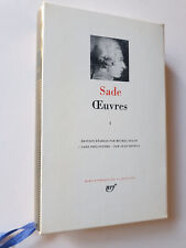 Pleiade sade œuvres d'occasion  Ancy-le-Franc