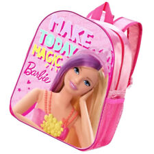 Barbie Mochila Niño Niña Rosa Muñeca Mochila Libro Almuerzo Mochila Escolar comprar usado  Enviando para Brazil
