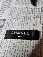 Chanel label black for sale  Shipping to Ireland