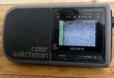 TV y radio Sony Color Watchman LCD color FDL-370 segunda mano  Embacar hacia Argentina