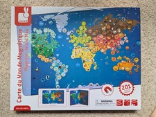 Janod magnetic map for sale  BUXTON
