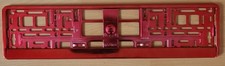 Rot metallic kennzeichenhalter gebraucht kaufen  Werneuchen