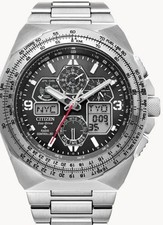 Relógio masculino Citizen Promaster Skyhawk A-T Chrono Eco-Drive mostrador preto JY8120-58E comprar usado  Enviando para Brazil