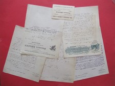 Lot vieux papiers d'occasion  Dole