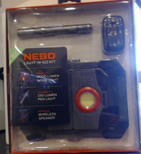NEBO Light-N-Go Kit / Pluma Luz, Luz de Trabajo y Altavoz Inalámbrico Combo segunda mano  Embacar hacia Mexico