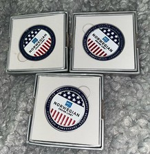 Usado, 3 moedas colecionáveis Norwegian Cruise Line NCL desafio apreciação militar comprar usado  Enviando para Brazil