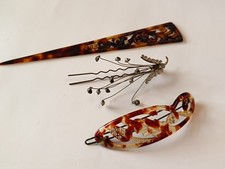 tortoiseshell hair clip for sale  BRIGHOUSE