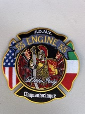 Motor de Nova York 55 Little Italy 2025 NOVO Design de Soldado Romano Patch de Fogo comprar usado  Enviando para Brazil