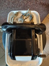 Kurbeltelefon bakelit schwarz gebraucht kaufen  Mühlenbeck