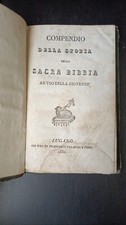 Compendio della storia usato  Varese