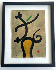 Pintura original de Joan Miro Espanha obra de arte minimalista espanhola decoração para casa arte B77 comprar usado  Enviando para Brazil