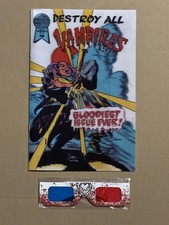 Réplica de quadrinhos "The Lost Boys" oficialmente licenciada "Destroy All Vampires" comprar usado  Enviando para Brazil