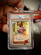 2022 Bowman Draft Elly De La Cruz RC Auto Superfractor 1/1 Gem Perfeito 10 CHAVEIRO comprar usado  Enviando para Brazil