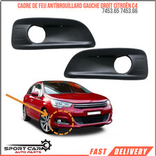 Cadre de feu antibrouillard gauche droit Citroën C4 2011-2017 7453.65 7453.66 comprar usado  Enviando para Brazil