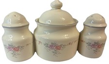 Usado, Conjunto de tigela de açúcar e sal e pimenta Pfaltzgraff Trousseau comprar usado  Enviando para Brazil