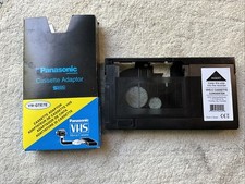 Fita adaptadora cassete motorizada Panasonic S-VHS para VHS - VW-GTE7E ESTADO PERFEITO comprar usado  Enviando para Brazil