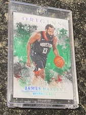 James Harden 2020-2021 Origins Green Prizm /5 SSP  comprar usado  Enviando para Brazil