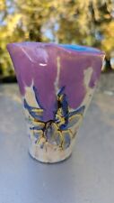 Vase vintage rose d'occasion  Bardos
