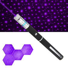 Caneta laser roxa militar de alta potência 500M 405nm feixe visível ponteiro de luz Lazer, usado comprar usado  Enviando para Brazil