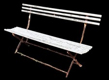 Ancien banc jardin d'occasion  Les Herbiers