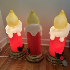 Vintage christmas candle for sale  Charlotte