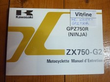 Gpz750r manuel d'occasion  France