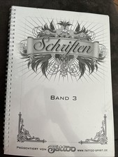 Tattoo vorlagenbuch schriften gebraucht kaufen  Oberdolling