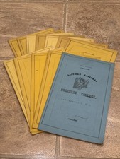 Antique 1860s ledgers for sale  Delmar