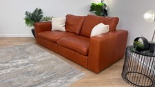 Sofology renato leather for sale  WARRINGTON