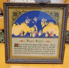 Vintage framed motto for sale  Joshua Tree