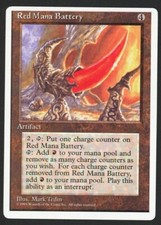 ***Bateria de Mana Vermelha*** MTG Alternate 4ª Edição Magic Kid Icarus comprar usado  Enviando para Brazil