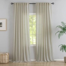 Primitive linen curtains for sale  Wichita
