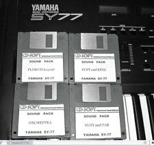 Yamaha SY-77        -  4 x Floppy disk comprar usado  Enviando para Brazil