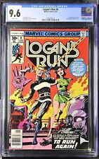 Logans Run #6 CGC 9.6 WP QUASE PERFEITO+ Marvel Comics 1977 1º solo THANOS story v1 comprar usado  Enviando para Brazil