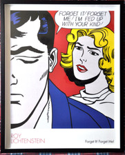 Roy lichtenstein poster for sale  ROWLANDS GILL
