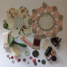 Costura lenta Costura Hacer y reparar Haberdashery Seda Kit Vintage Patchwork  segunda mano  Embacar hacia Mexico