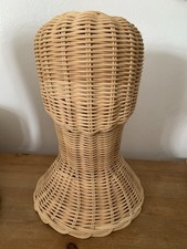 Mannequin wicker head for sale  IPSWICH