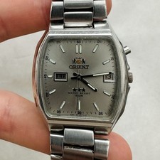 Usado, RARO ORIENT 46943 EMAS-CO relógio de pulso masculino quadrado de cristal automático Japão vintage comprar usado  Enviando para Brazil
