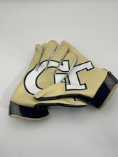 Usado, Luvas receptoras de futebol Nike Georgia Tech masculinas grandes NCAA comprar usado  Enviando para Brazil