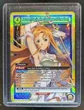 2025 Union Arena Sword Art Online Asuna (Stacia, Deusa da Criação) SAO-1-022 comprar usado  Enviando para Brazil