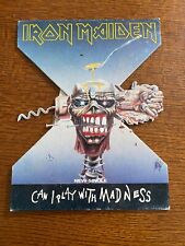 Iron Maiden raro 1988 Can I Play With Madness exibição oficial da loja de música do Reino Unido comprar usado  Enviando para Brazil