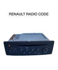Código de rádio Renault desbloqueio estéreo Kangoo Megane Clio Trafic Twingo Laguna Scenic comprar usado  Enviando para Brazil