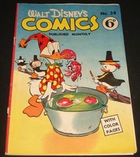 WALT DISNEY'S COMIC #38 DONALD DUCK AUSTRALIAN 1940s Era de Ouro comprar usado  Enviando para Brazil