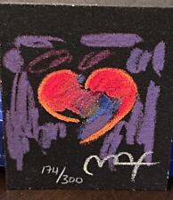 Peter max heart for sale  Freehold