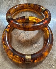 Vintage amber swirl d'occasion  Expédié en Belgium